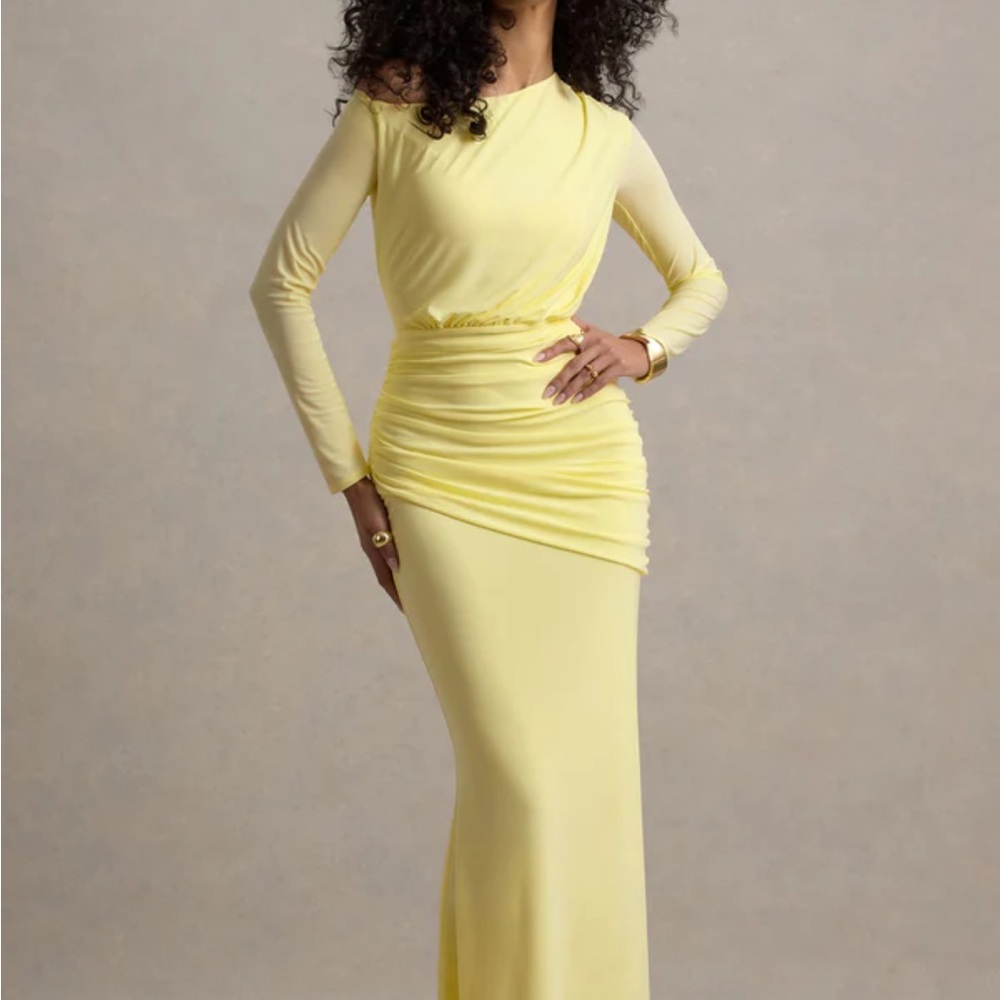 Club L London Yellow Formal Dress